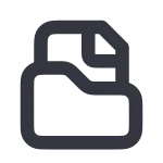 Folder File Alt SVG Icon